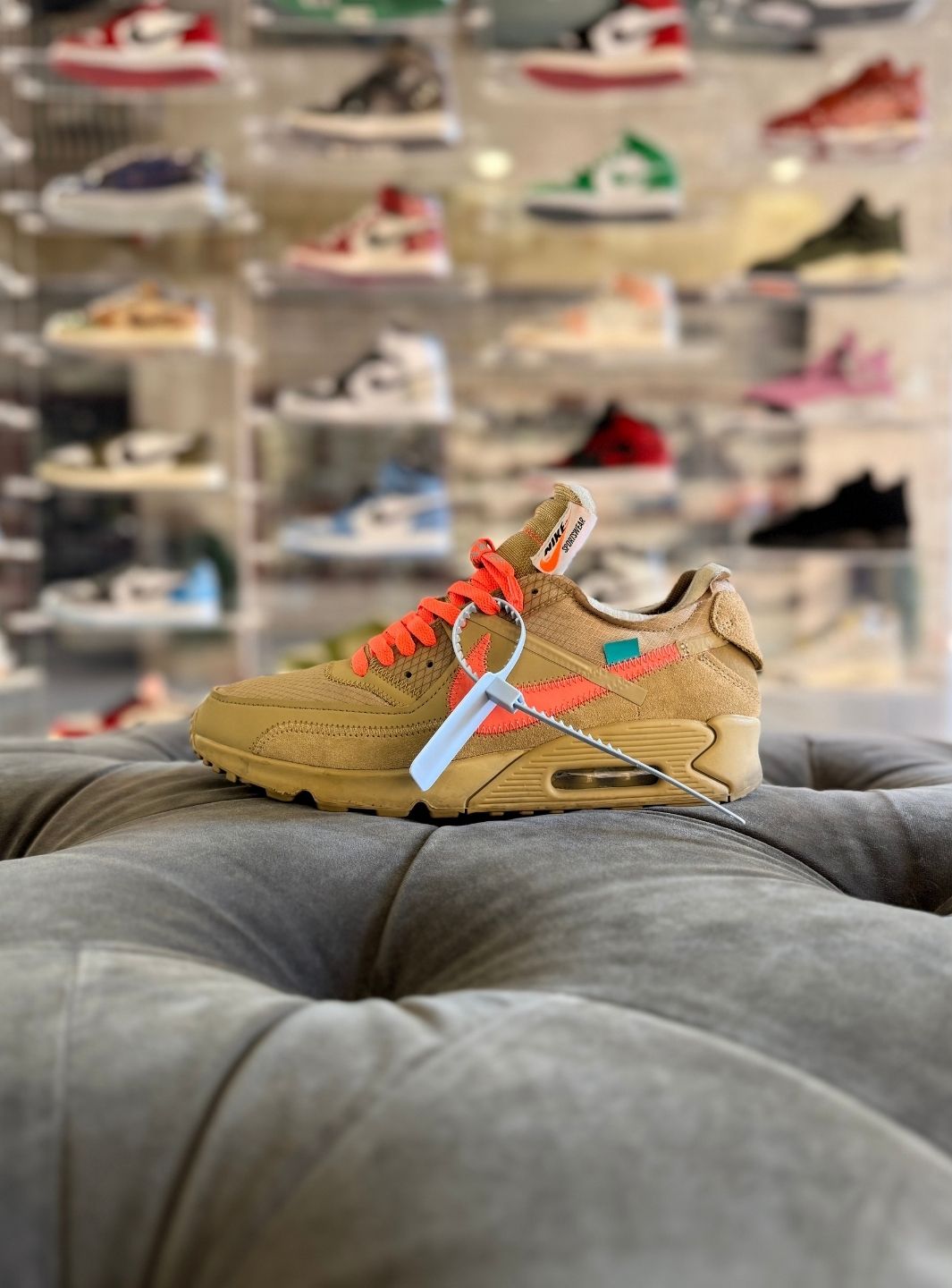 Nike Air Max 90 Off-White Desert Ore - Usato 9.5/10