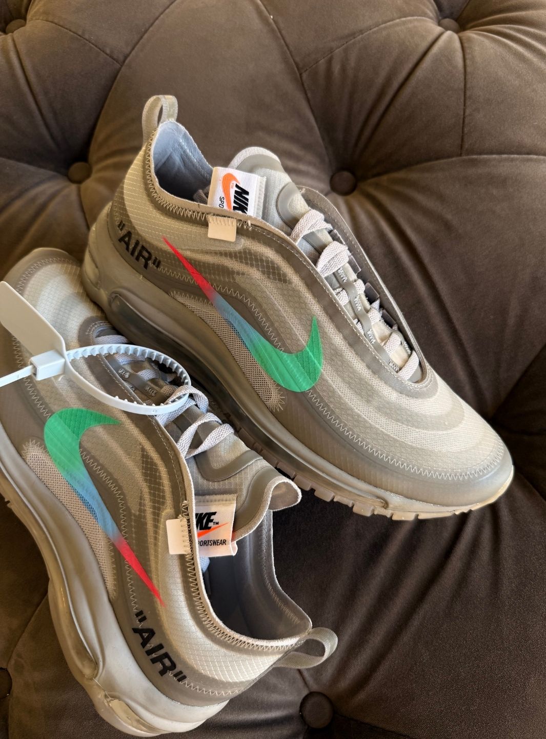 Nike Air Max 97 Off-White Menta - Usato 9.5/10