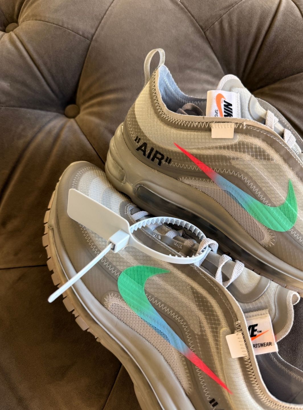 Nike Air Max 97 Off-White Menta - Usato 9.5/10