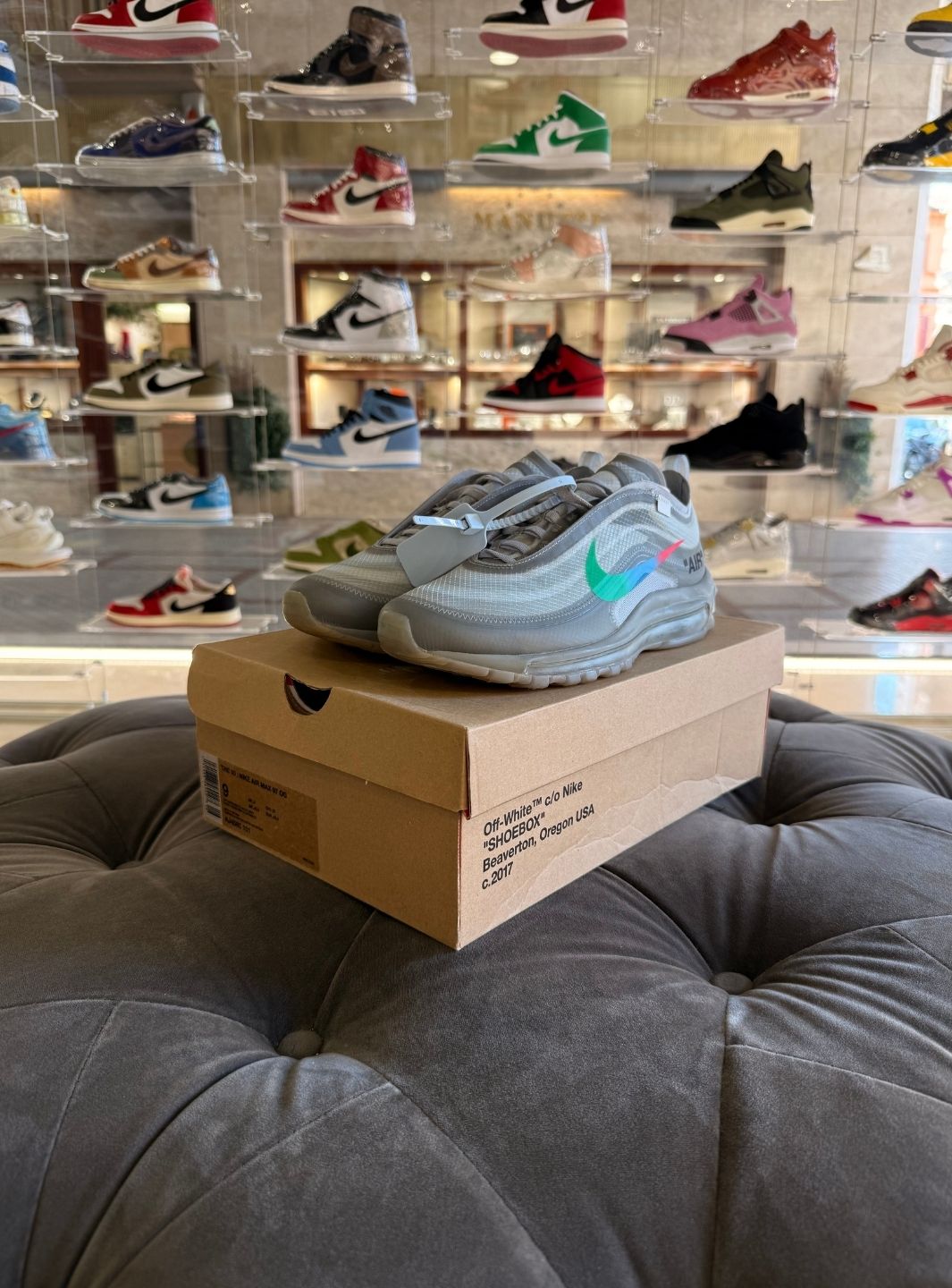 Nike Air Max 97 Off-White Menta - Usato 9.5/10