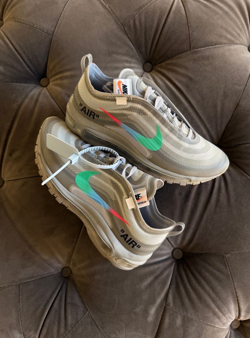 Nike Air Max 97 Off-White Menta - Usato 9.5/10