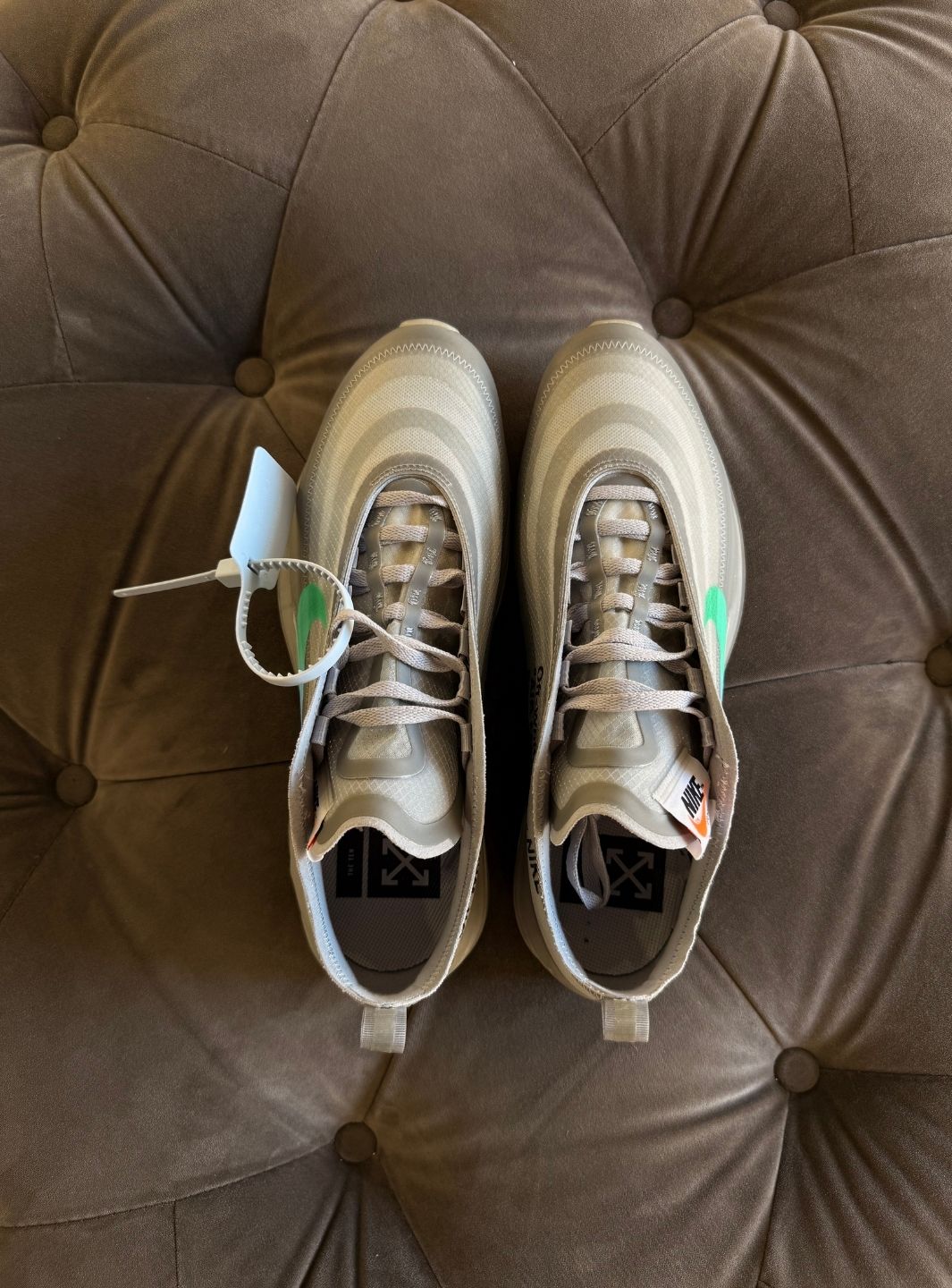 Nike Air Max 97 Off-White Menta - Usato 9.5/10
