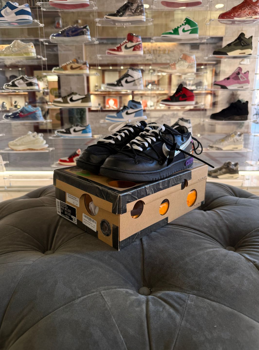 Nike Dunk Low Off-White Lot 50 - Usato 9.5/10