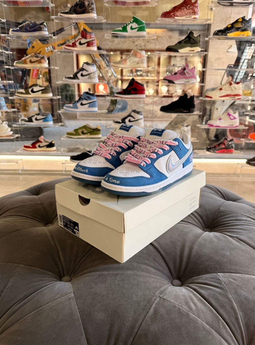 Nike SB Dunk Low Born X Raised One Block At A Time - Usato 9/10