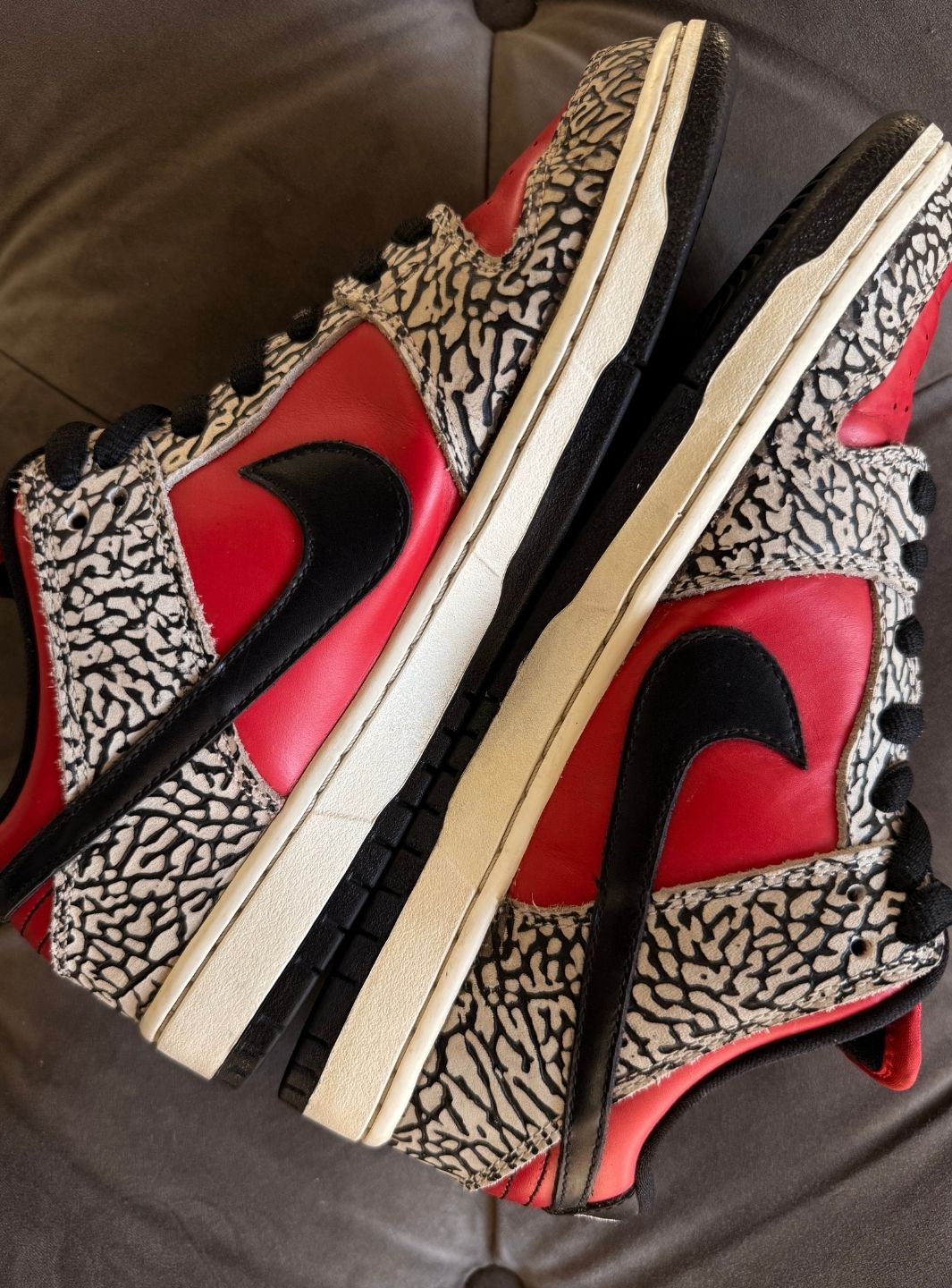Nike SB Dunk Low Supreme Red Cement (2012) - Usato 8.5/10