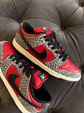 Nike SB Dunk Low Supreme Red Cement (2012) - Usato 8.5/10