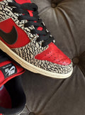 Nike SB Dunk Low Supreme Red Cement (2012) - Usato 8.5/10