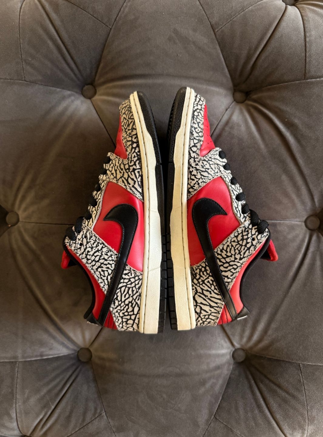Nike SB Dunk Low Supreme Red Cement (2012) - Usato 8.5/10