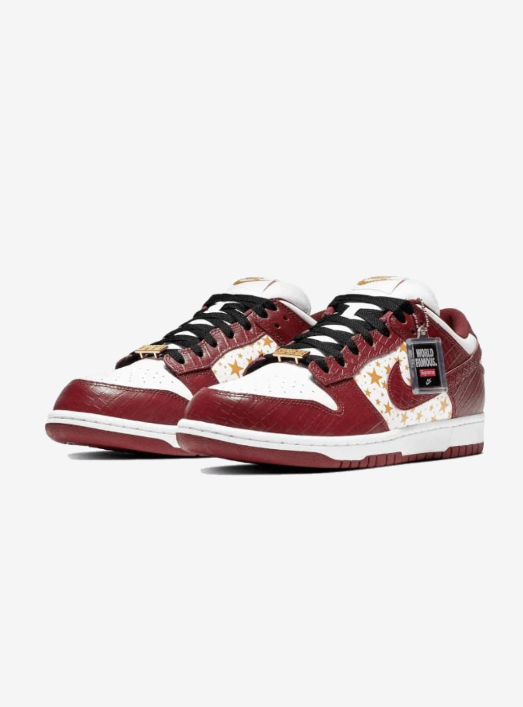 Nike SB Dunk Low Supreme Stars Barkroot Brown (2021)