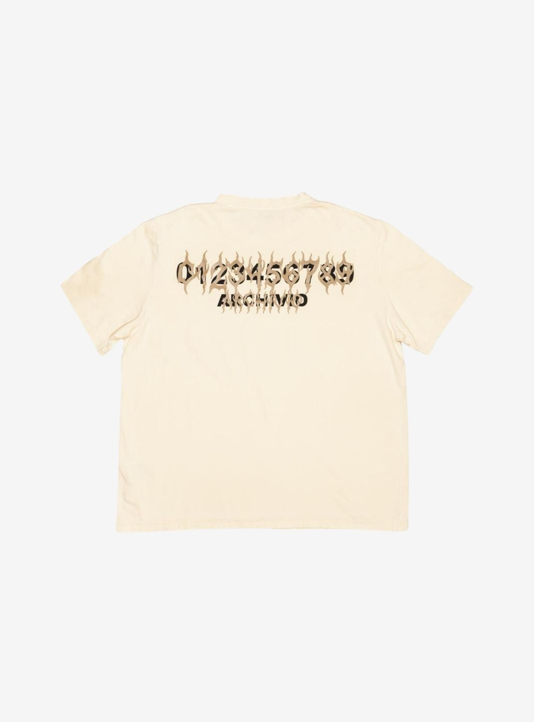 Numeri Archivio Heavy T-Shirt Cream