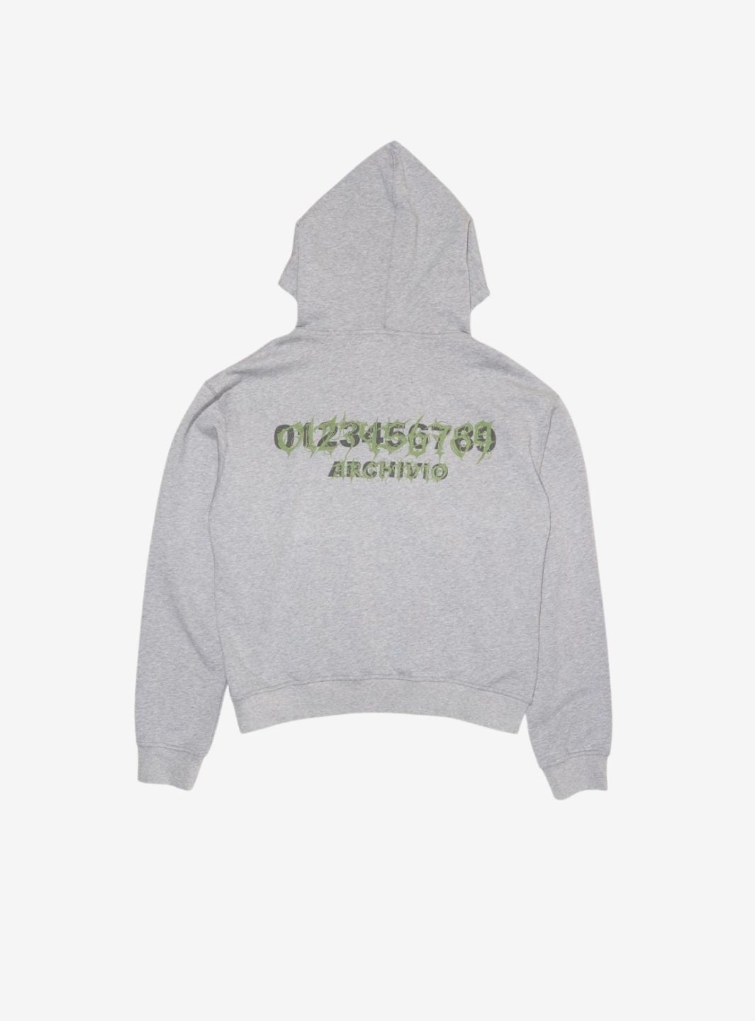 Numeri Archivio Hooded Sweatshirt Grey Melange Camo