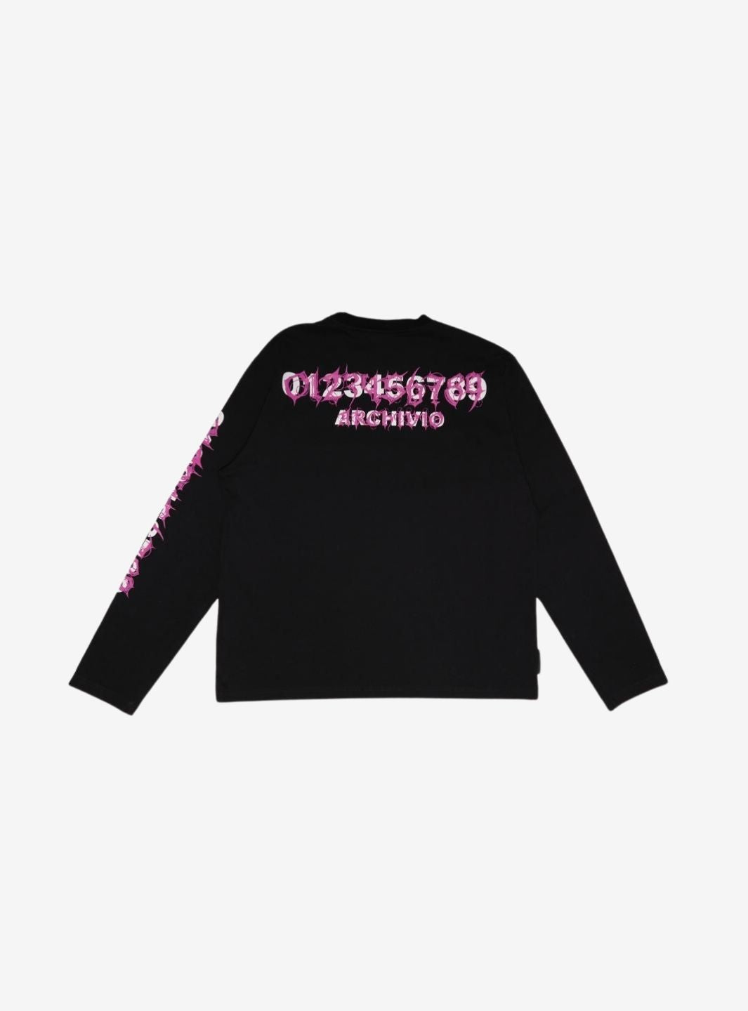 Numeri Archivio Longsleeve Black Fuchsia