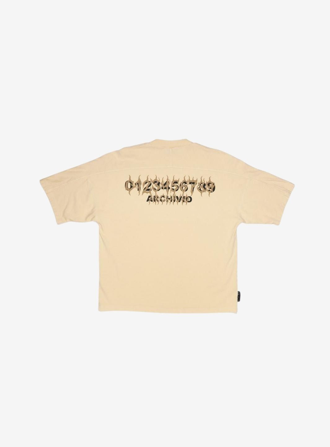 Numeri Archivio Oversize Light T-Shirt Cream