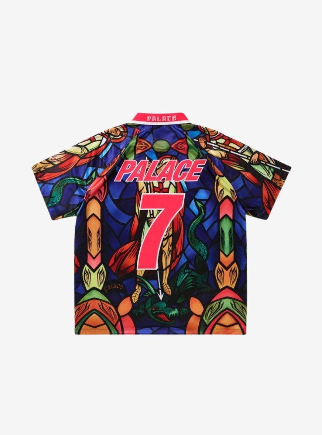 Palace x Nike England Dri-FIT Football Jersey Bright Crimson