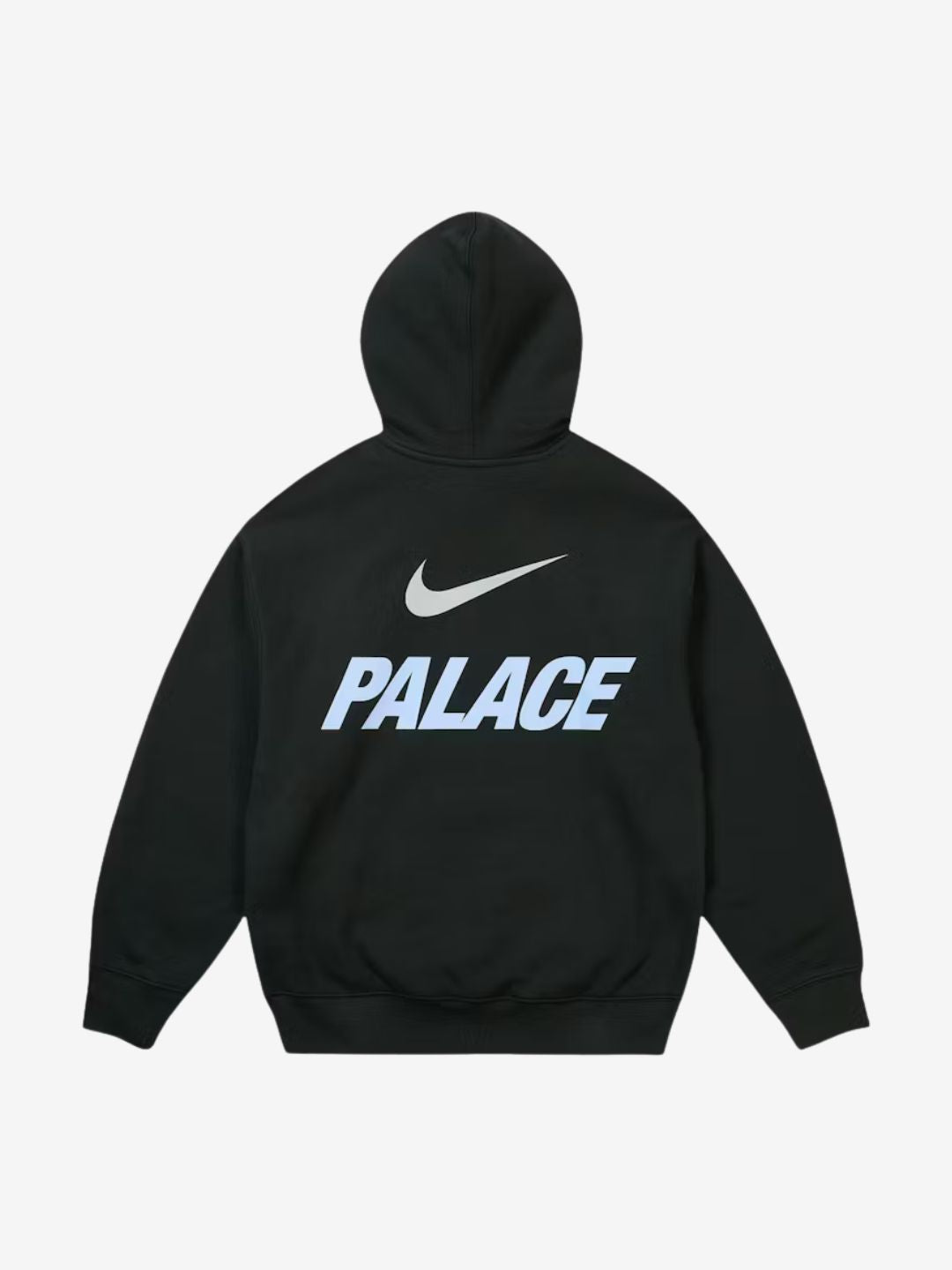 Palace x Nike Font Swoosh Hoodie Black