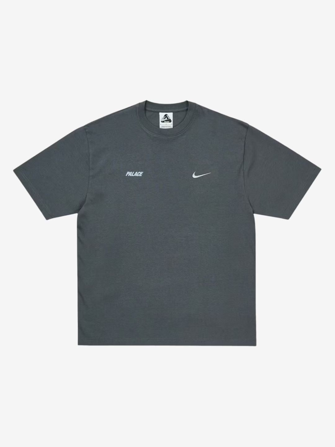 Palace x Nike Font Swoosh T-Shirt Charcoal