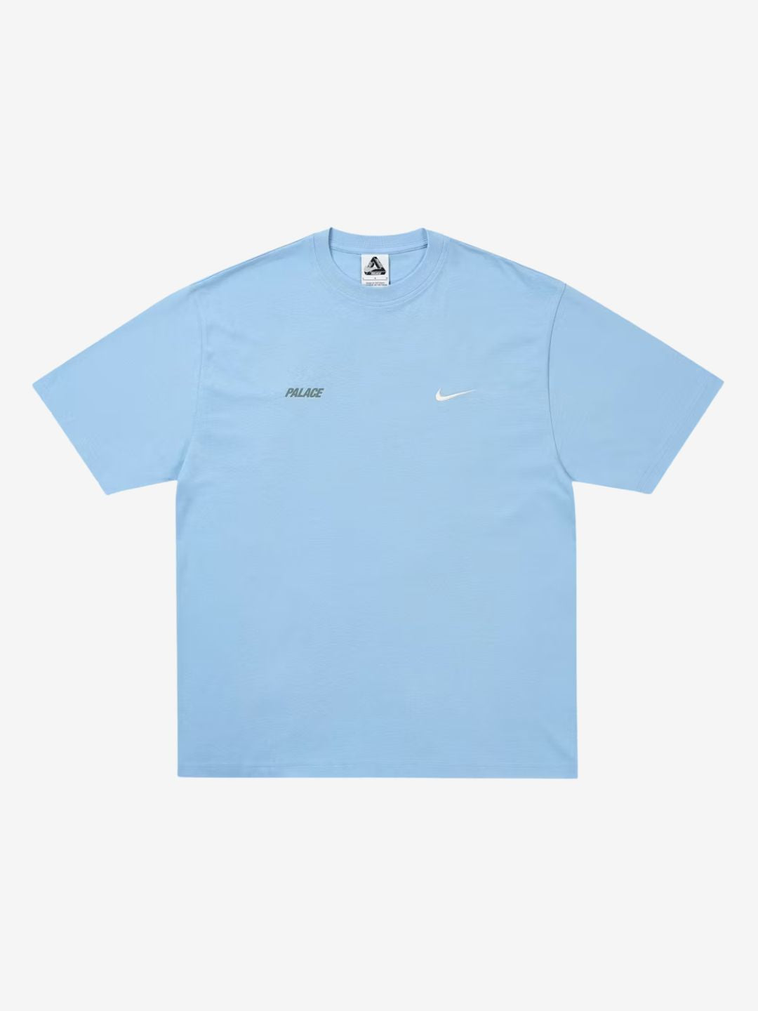 Palace x Nike Font Swoosh T-Shirt Sky Blue