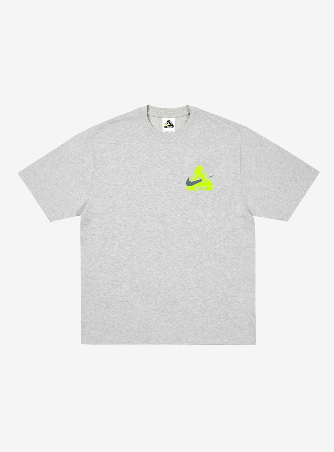 Palace x Nike Tri Swoosh T-Shirt Grey Marl
