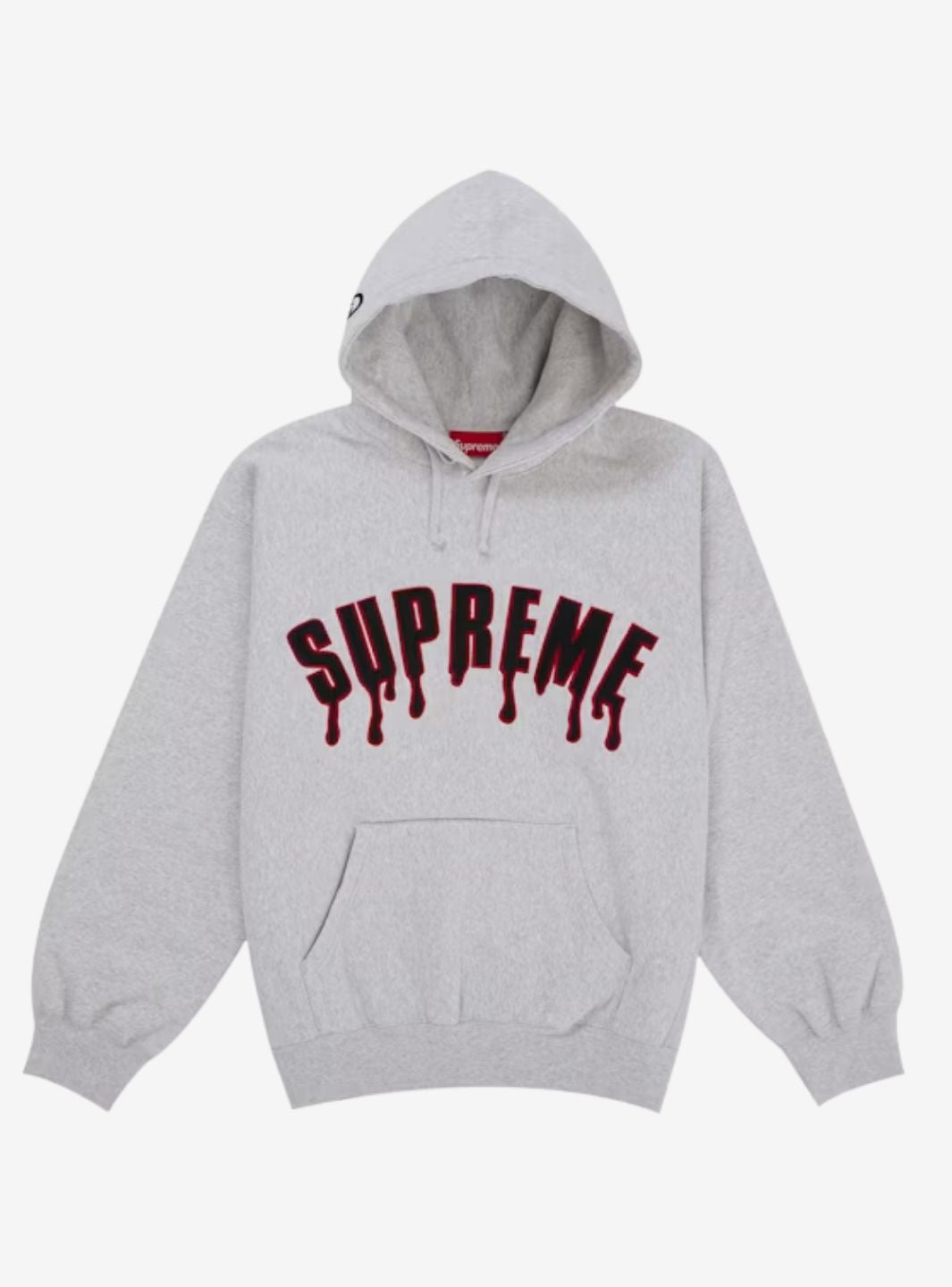Supreme Ghostface Arc Hooded Sweatshirt Ash Grey