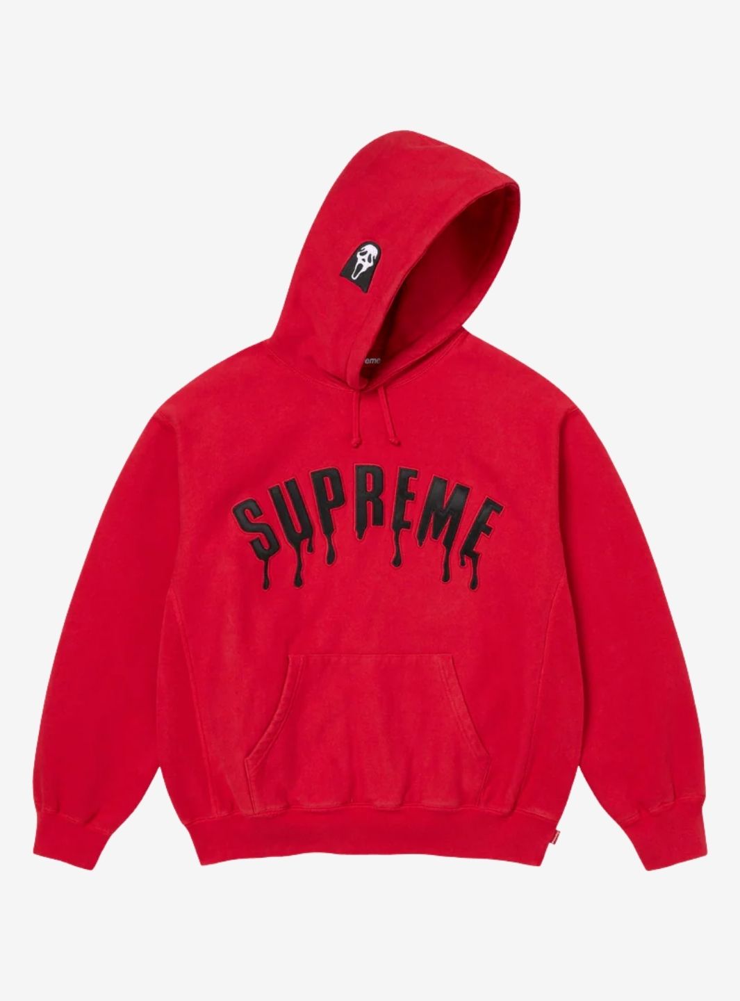 Supreme Ghostface Arc Hooded Sweatshirt Red