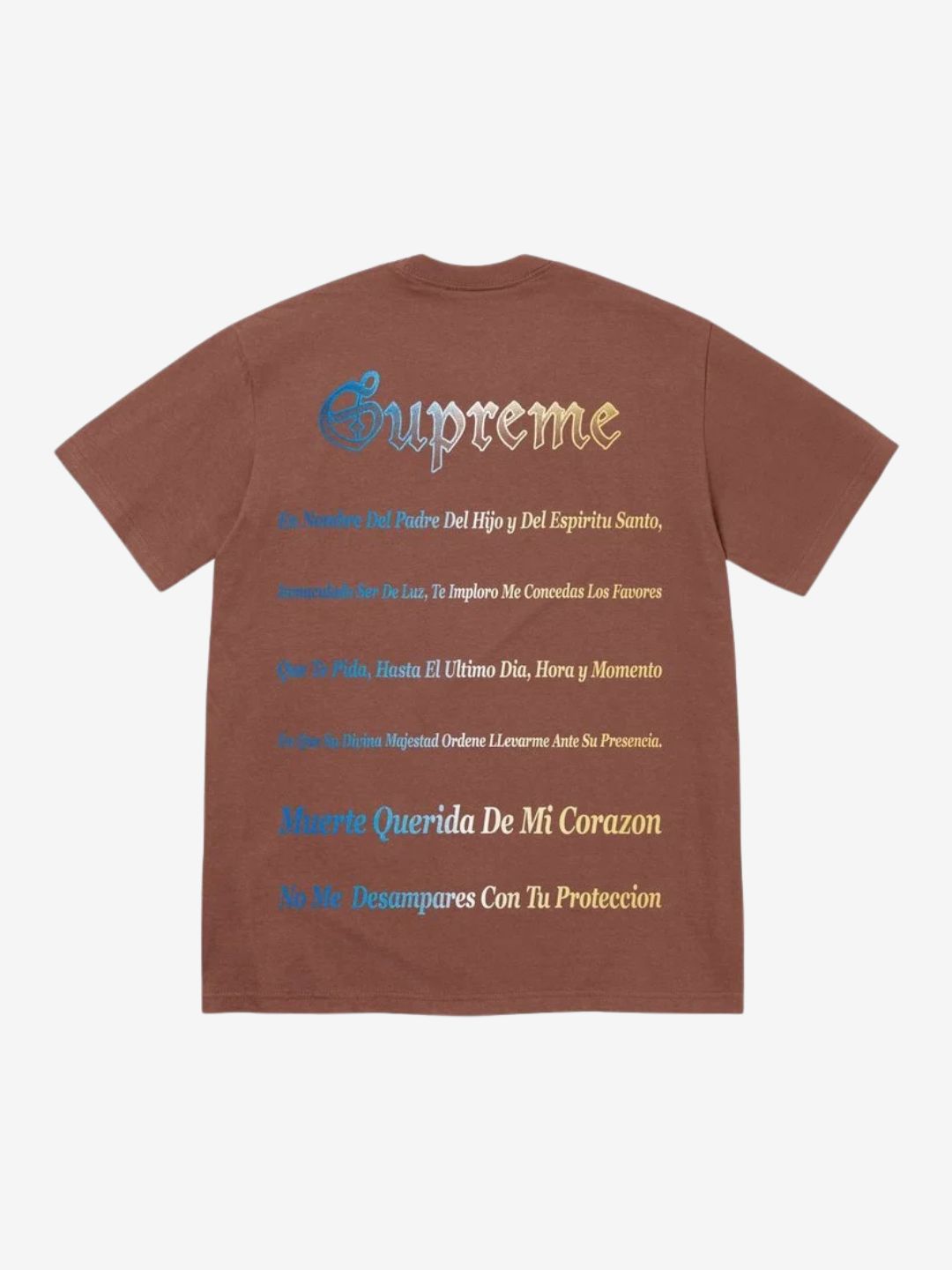 Supreme Grim Reaper T-Shirt Brown