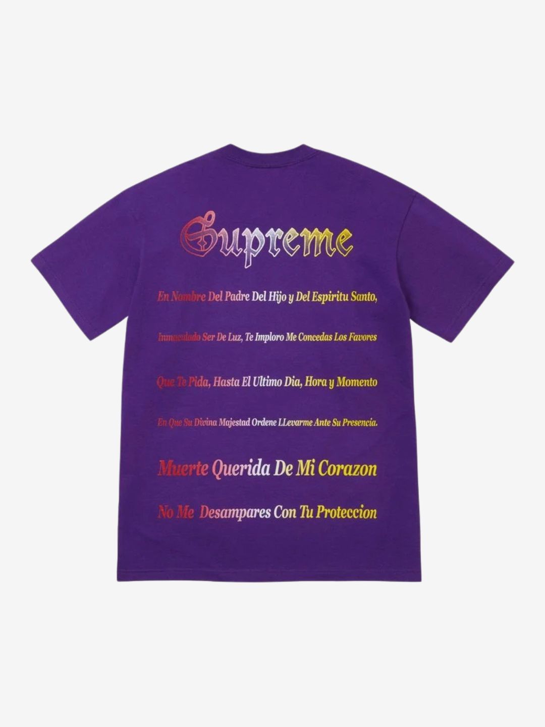 Supreme Grim Reaper T-Shirt Purple