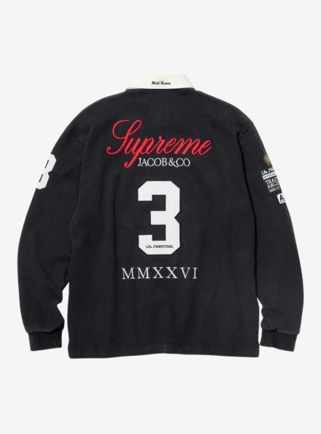 Supreme La Martina Rugby Black