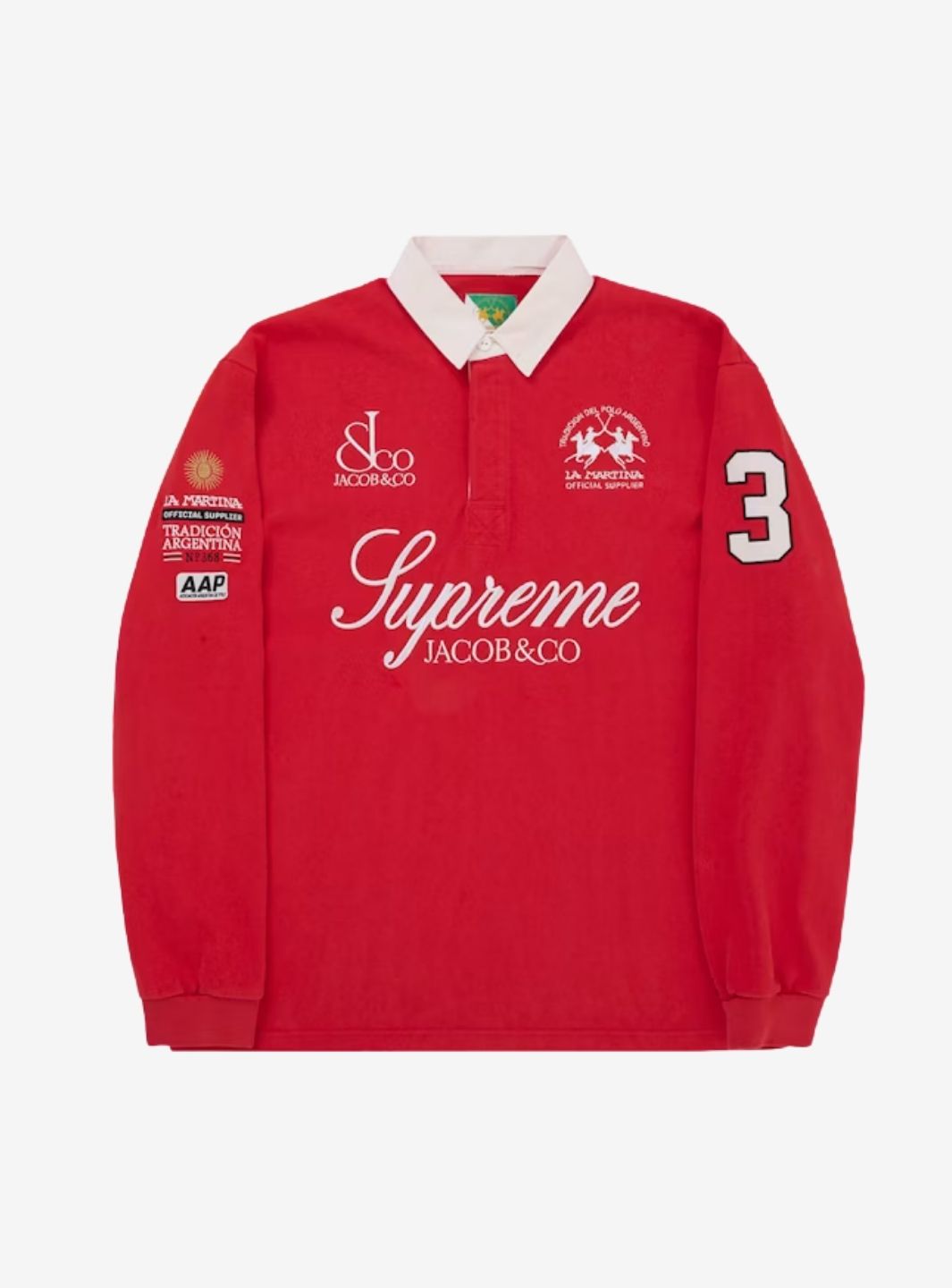 Supreme La Martina Rugby Red