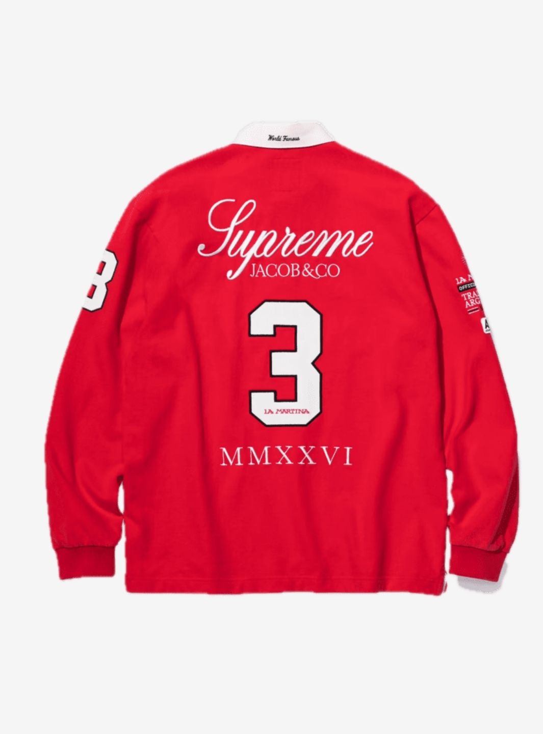 Supreme La Martina Rugby Red