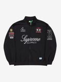 Supreme La Martina Zip Up Sweatshirt Black