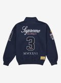Supreme La Martina Zip Up Sweatshirt Navy