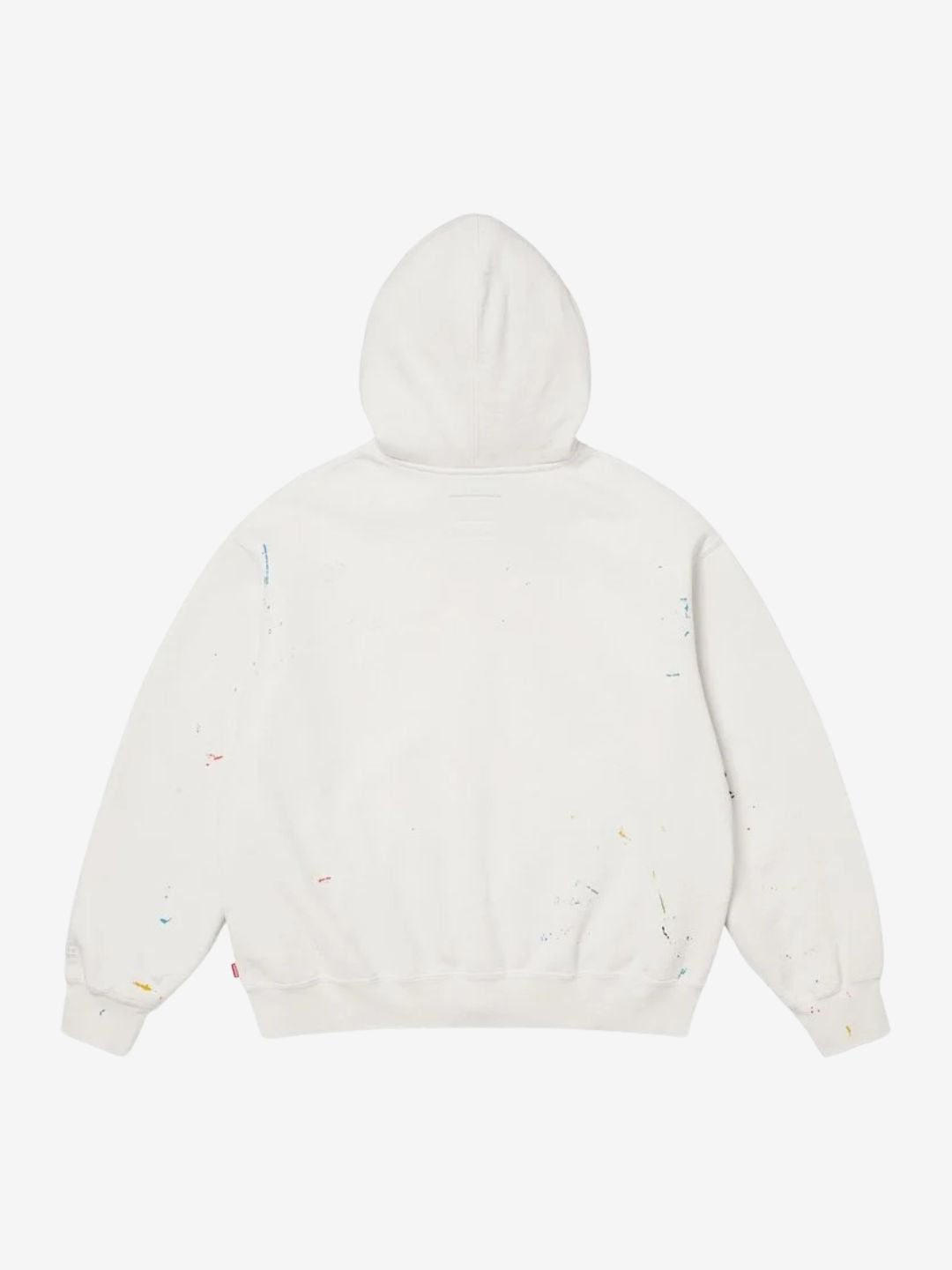 Supreme MM6 Maison Margiela Box Logo Zip Up Hooded Sweatshirt White