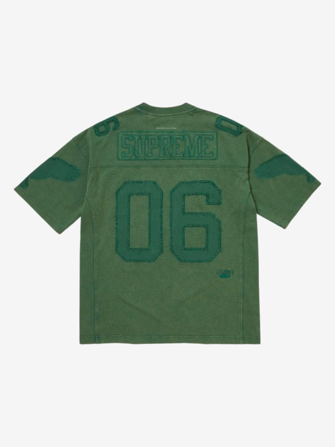 Supreme MM6 Maison Margiela Cotton Football Jersey Green