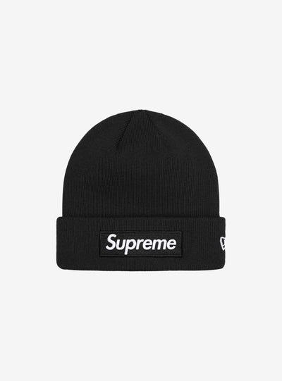 Supreme New Era Box Logo Beanie Black (FW24)