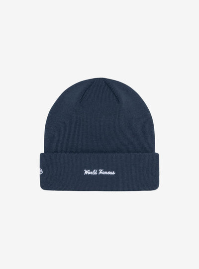 Supreme New Era Box Logo Beanie Navy (FW24)