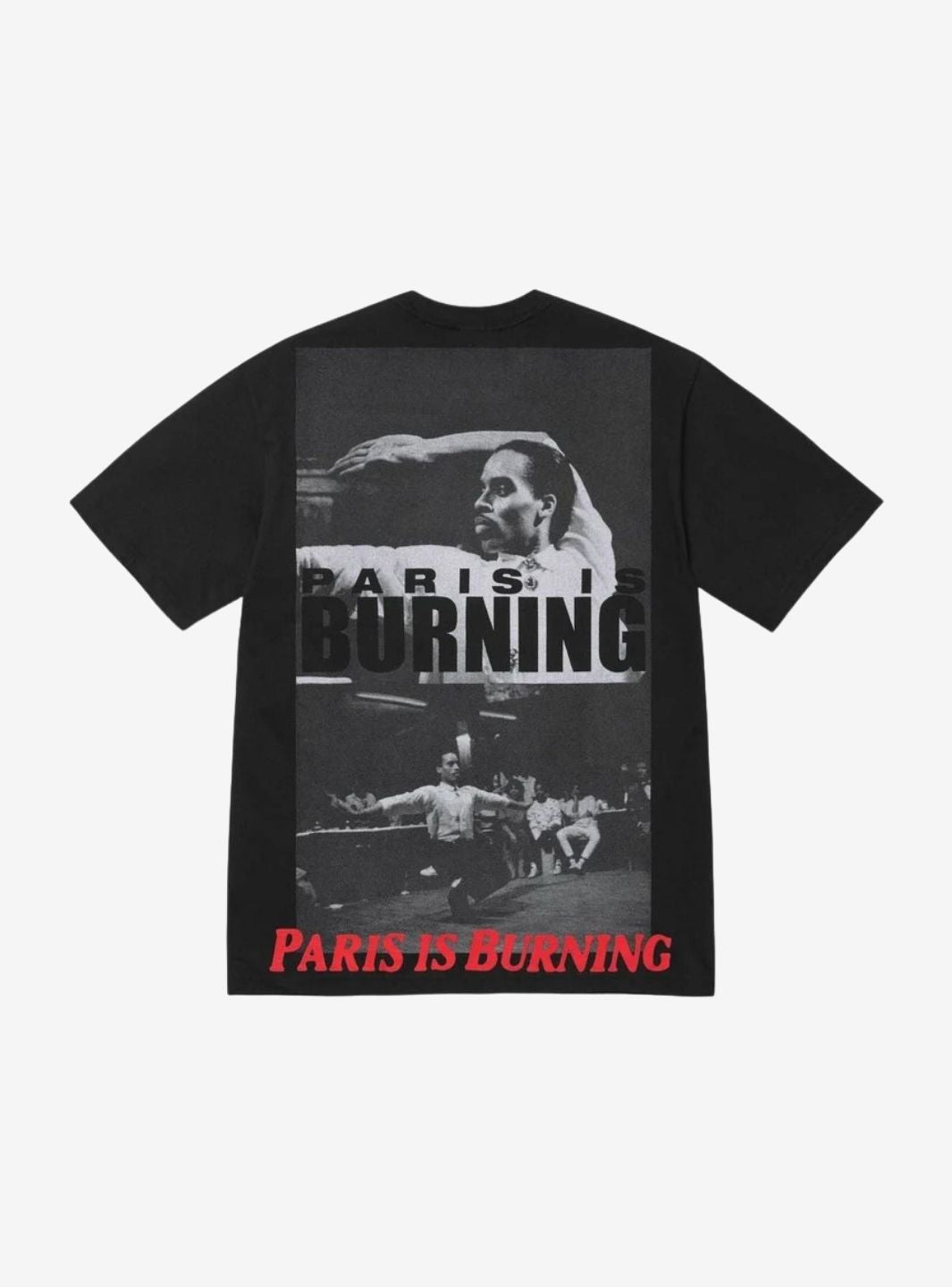 Supreme Paris Is Burning T-Shirt Black