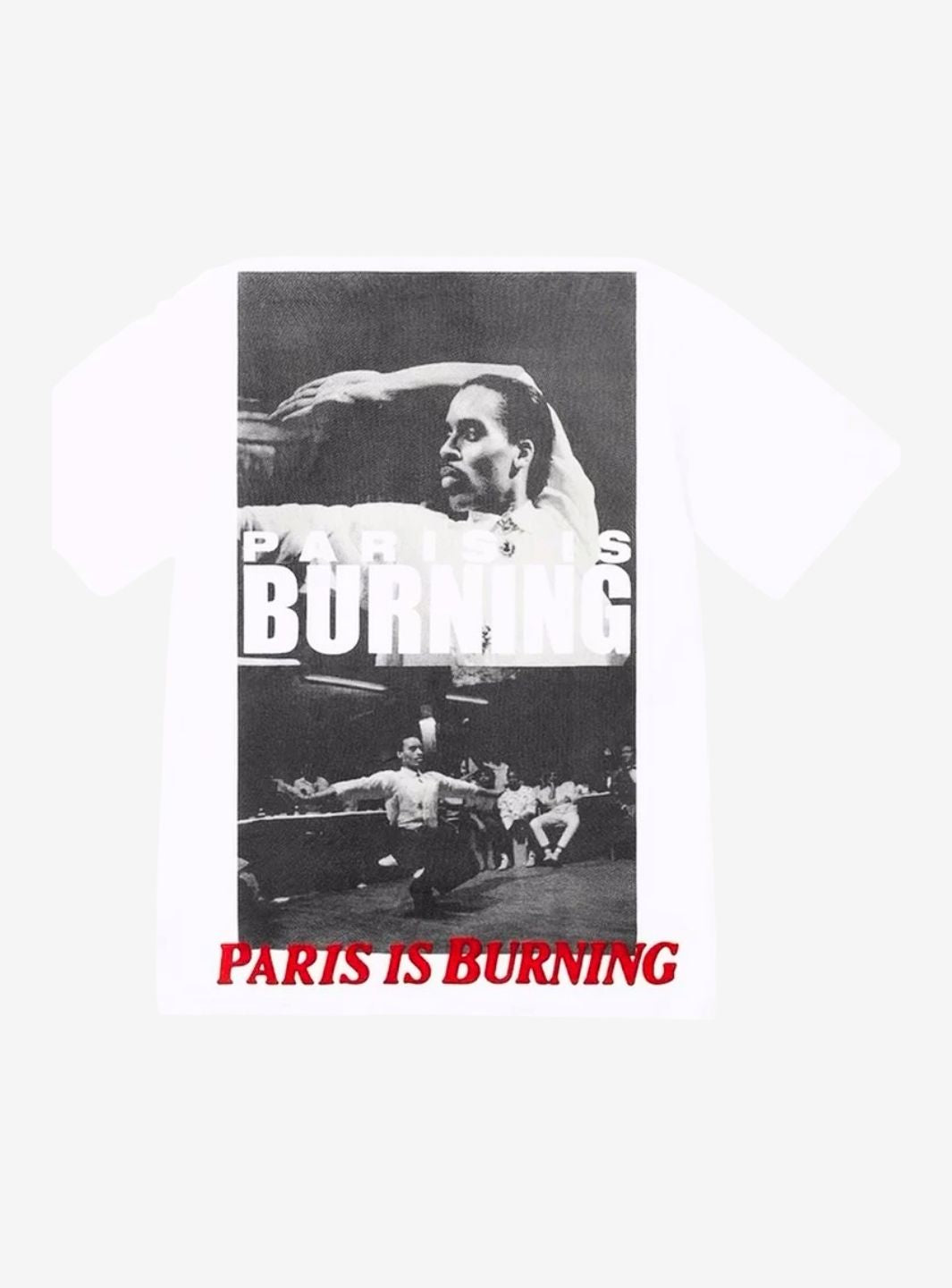 Supreme Paris Is Burning T-Shirt White