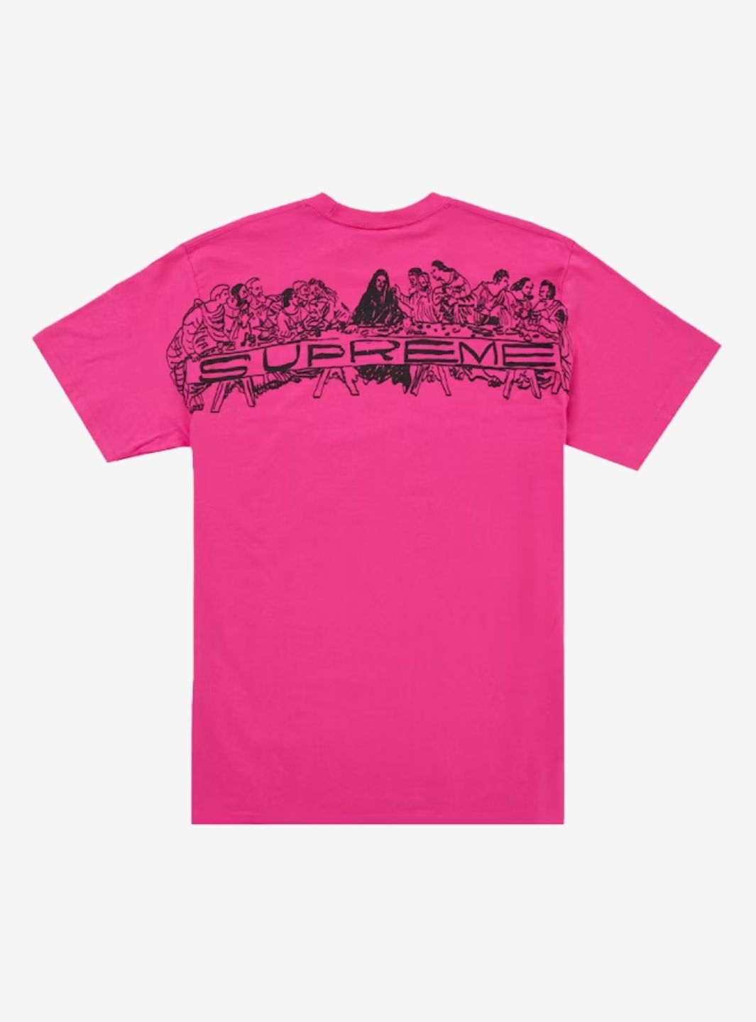 Supreme Supper T-Shirt Fuchsia