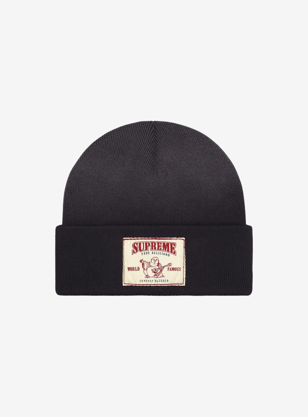 Supreme True Religion Beanie Black (FW25)