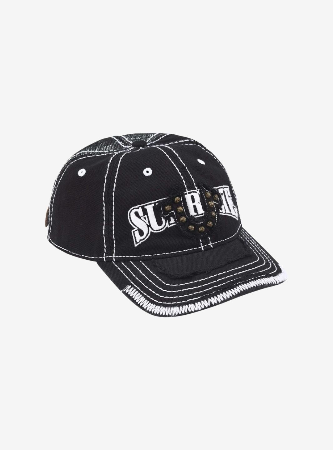 Supreme True Religion Mesh Back 6-Panel Black