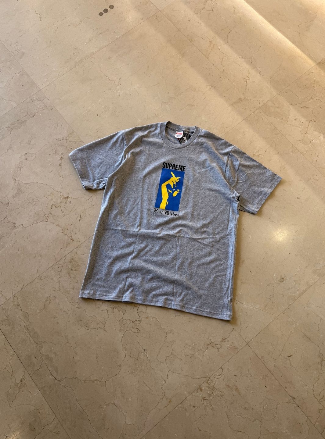 Supreme Wish T-Shirt Heather Grey
