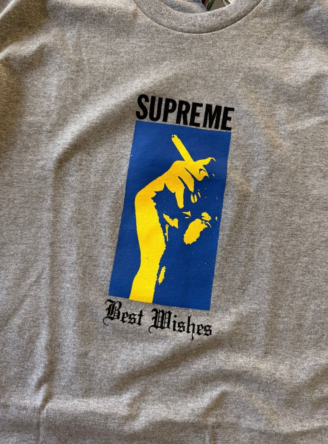 Supreme Wish T-Shirt Heather Grey