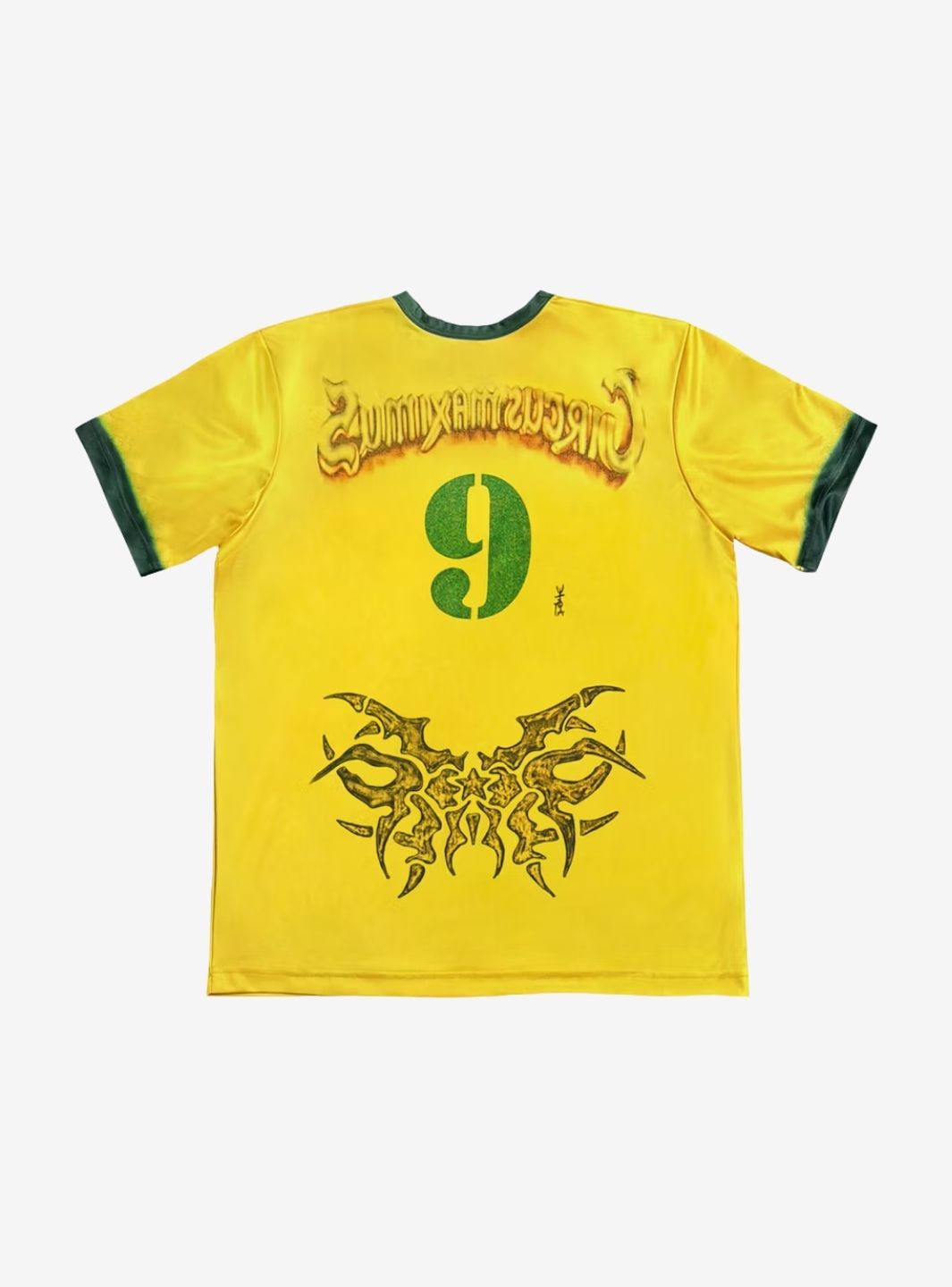 Travis Scott Brazil Soccer Jersey Yellow