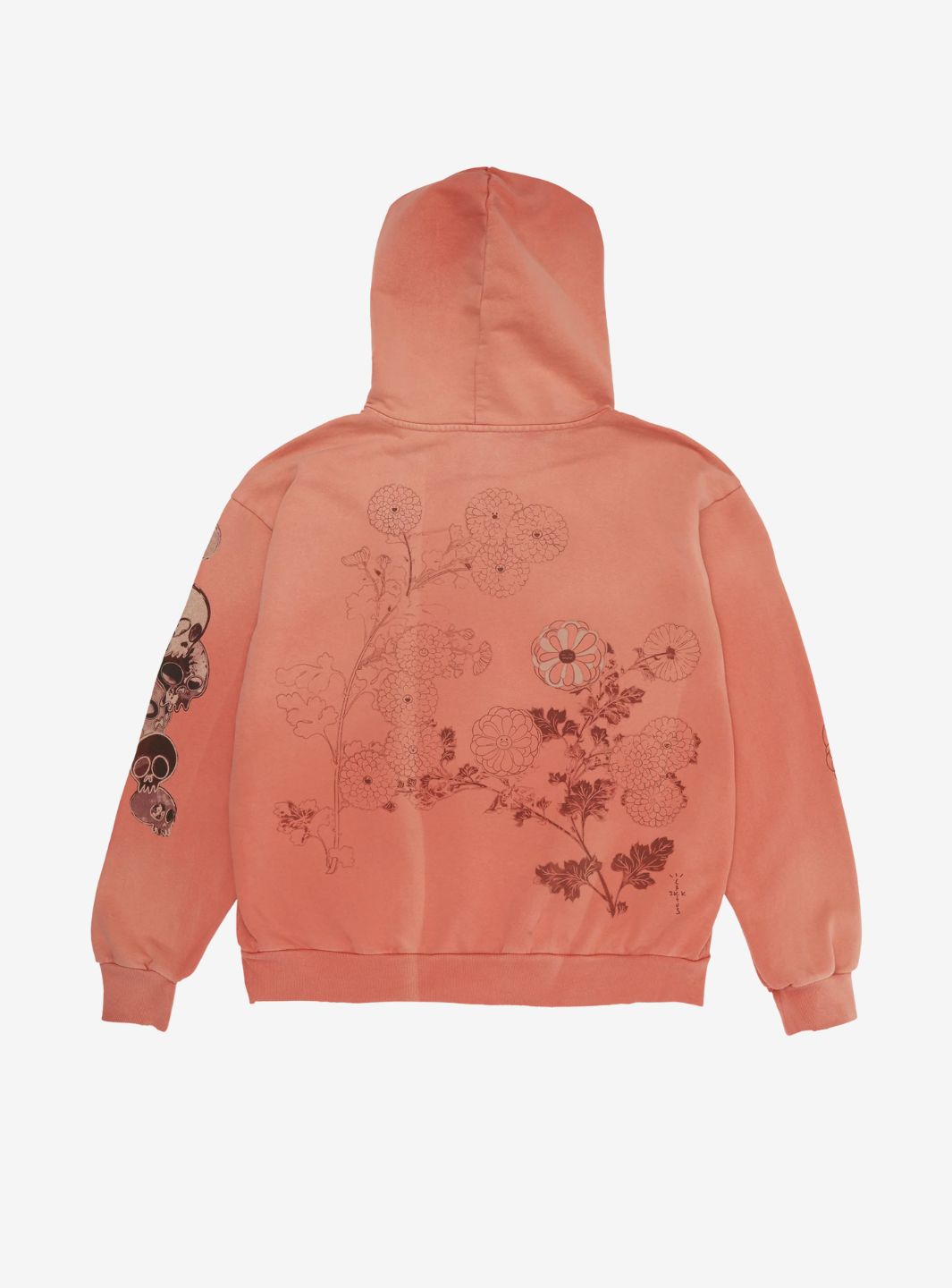 Travis Scott Cactus Jack x Takashi Murakami The Path Hoodie Orange