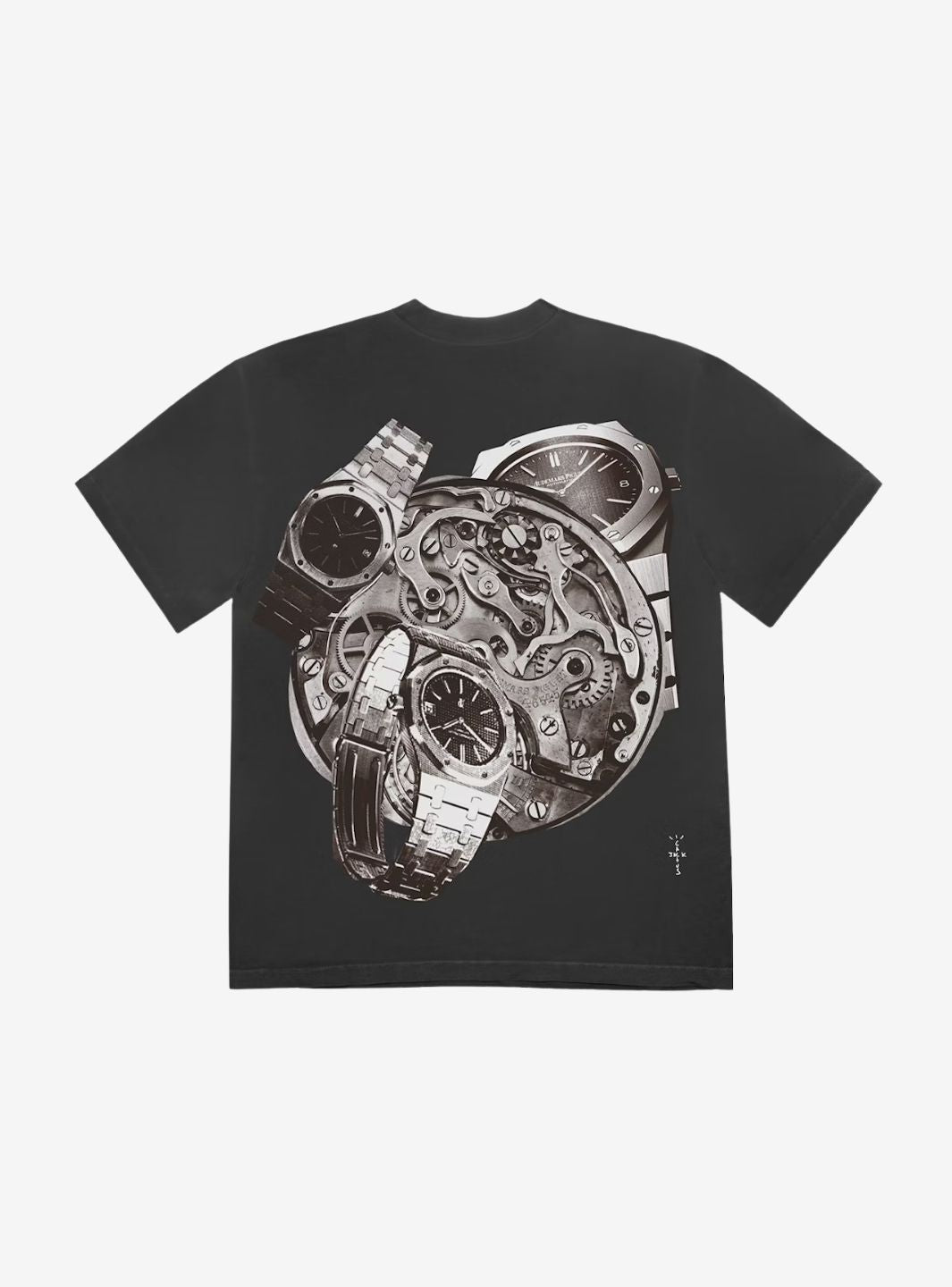 Travis Scott CJ x Audemars Piguet Collage T-Shirt Black