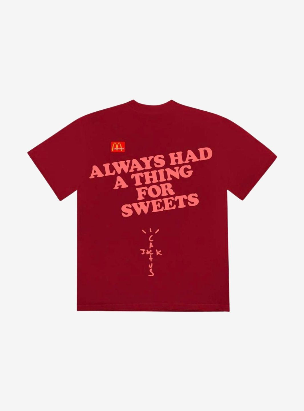 Travis Scott x McDonald's Apple Pie T-Shirt Red