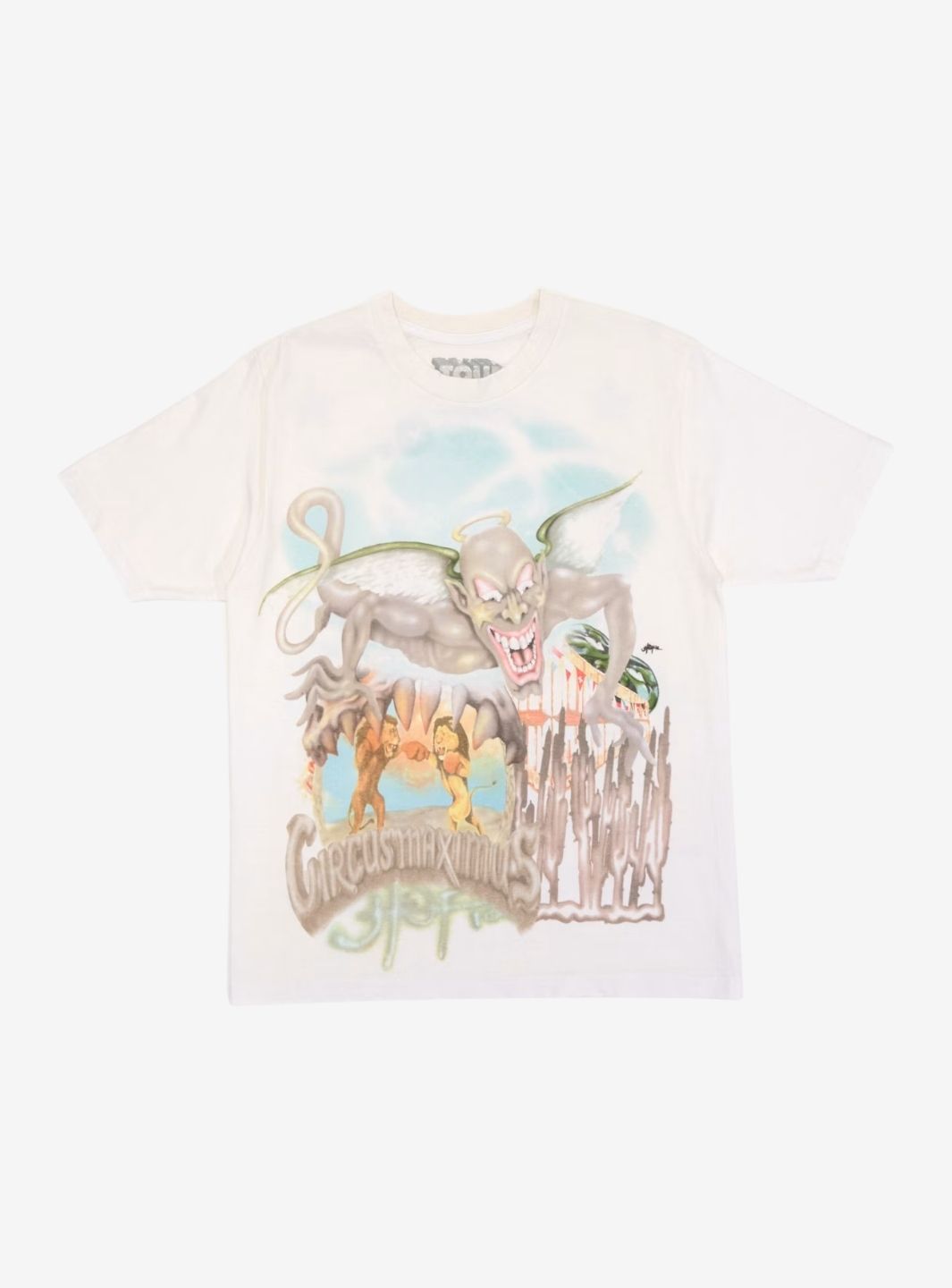 Travis Scott Utopia Circus Maximus 2023 Tour III T-Shirt White